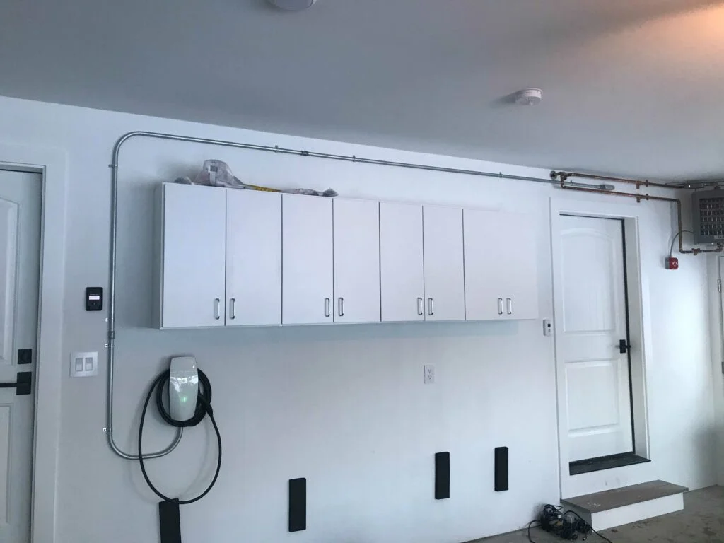 Installation av laddbox i garage Ostermalm Ladugardsgardet