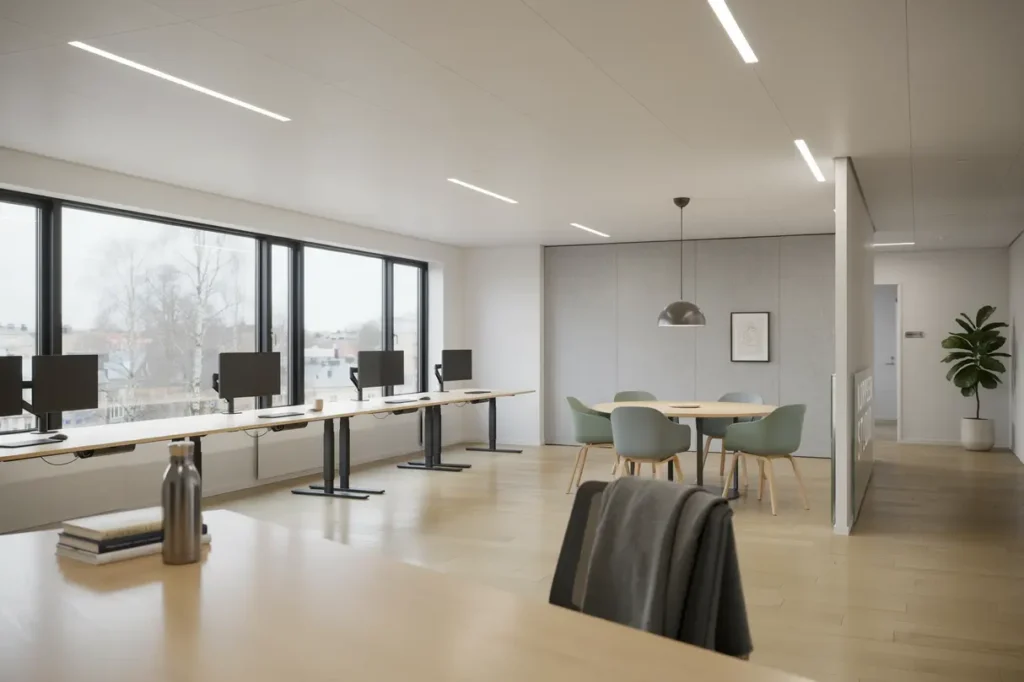 installation av ny belysning i kontorslokal ladug rdsg rdet stermalm